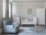 Βρεφικό προεφηβικό Κρεβάτι Elegant White  70x140cm  BC10010  BabyCute - Image 6