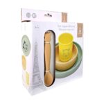 Σόφι καμηλοπάρδαλη Σετ φαγητού από 100% σιλικόνη  S010001 Sophie La Girafe - Image 7