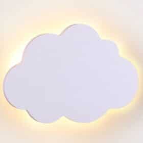 Παιδικό φωτιστικό τοίχου απλίκα Συννεφάκι Led Holma Λευκό ZM44LEDW24W ACA