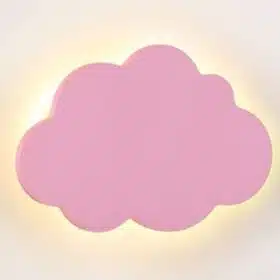 Παιδικό φωτιστικό τοίχου απλίκα Συννεφάκι Led Holma Pink ZM44LEDW24P ACA