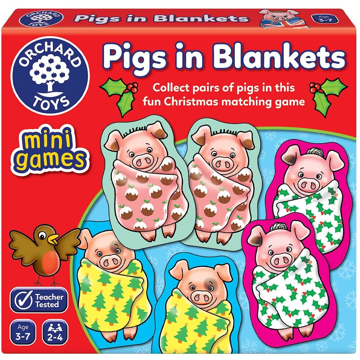 20 Pigs In Blankets Mini Game Ηλικίες 3-7 ετών Orchard Toys - Image 1