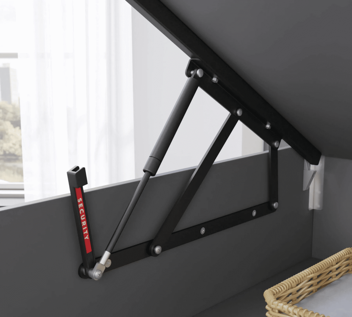 Παιδικό κρεβάτι μονό  με αποθηκευτικό χώρο SPACE GREY SG-1705 USB CHARGING  214x116x118εκ. Cilek - Image 7