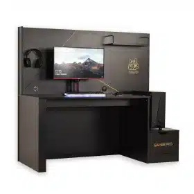 Γραφείο Game Μαύρο Χρώμα  30003 Kupa