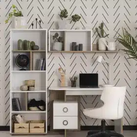 Σύνθεση γραφείου SPACE  Μελαμίνη  20303/20313  Kupa