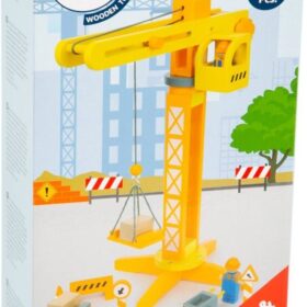 Ξύλινος Γερανός Με Αξεσουάρ Για Εργοτάξιο Small Foot