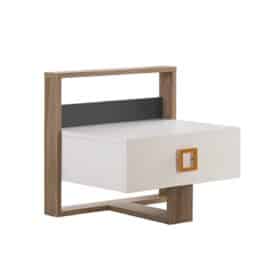 Κομοδίνο COMFORT Μελαμίνη 20405  Π57xΒ45xΥ50εκ. Kupa