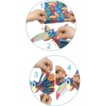 Δημιουργώ “Εξωτικά Πουλιά” Διπλώνοντας Κορδέλες CL174 Crea Lign - Image 3