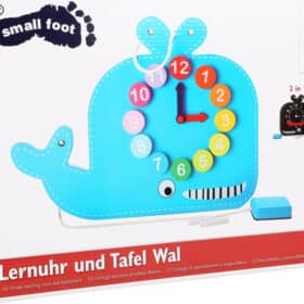Εκπαιδευτικό Ρολόι και πίνακας  Small Foot