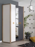 Ντουλάπα 3φυλλη  COMFORT  Μελαμίνη  20401 135x60x212εκ. Kupa - Image 2