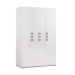 Ντουλάπα 3φυλλη  SPACE  Μελαμίνη  20301 135x60x212εκ. Kupa