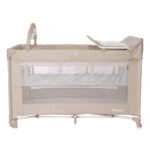 Παρκοκρέβατο NOEMI  2 Layers Plus Fog Beige Star 10080562217  Lorelli - Image 2