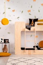 Κουκέτα  Παιδική Διπλή Mila Simba σε Φυσικό Ξύλο 90×200cm  Adeko (Δώρο 10% Έκπτωση στα Στρώματα) - Image 6