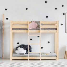 Κουκέτα  Παιδική  Mila σε Φυσικό Ξύλο 90×190cm  Adeko (Δώρο 10% Έκπτωση στα Στρώματα)