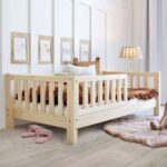 Κρεβάτι Καναπές Basic Love Fast με Κάγκελα 30cm Natural  80×160cm  Luletto (Δώρο 10% έκπτωση στο Στρώμα) - Image 2