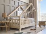 Παιδικό κρεβάτι Montessori Coco, φυσικό ξύλο, 90x200cm