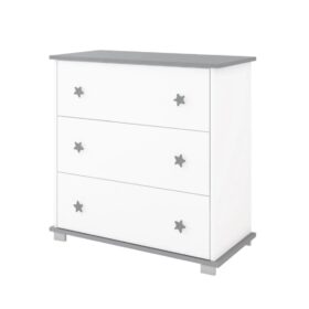 Συρταριέρα  με  Αλλαξιέρα  Classic Grey  83x48x87cm  BC20022 BabyCute