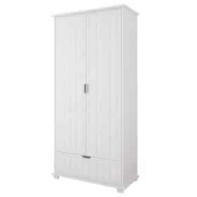 Ντουλάπα  2φυλλη  Lucky White  83x48x183cm  BC30024 BabyCute