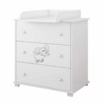 Συρταριέρα  με  Αλλαξιέρα  White Elephant  83x48x87cm  BC20014 BabyCute