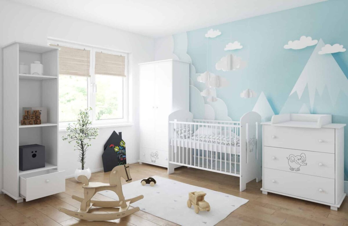 Βρεφικό Κρεβάτι White Elephant 60x120cm   BC10043 BabyCute - Image 2