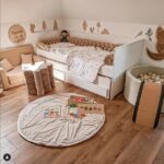 Καναπές Κρεβάτι Με Έξτρα Κρεβάτι Συρόμενο & Δύο Συρτάρια & Προστατευτικό  Homnes  White  90x200cm  BC60018 BabyCute - Image 3