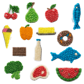 Κάρτες διατροφική πυραμίδα 41τμχ.  Playmais