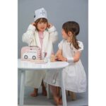 Ξύλινο Βαλιτσάκι με Εργαλεία Γιατρού Γκρι Jabadabado - Image 6