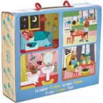 Ξύλινο παζλ ''Σπίτι'' 4x6τεμ. 2643  Vilac - Image 4