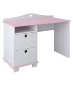 Γραφείο Bellisimo  με 2 Συρτάρια  White & Pink  120x53x86cm  BC70012 BabyCute