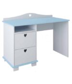 Γραφείο Bellisimo  με 2 Συρτάρια  White & Blue  120x53x86cm  BC70011  BabyCute