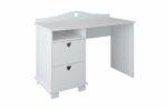 Γραφείο Bellisimo  με 2 Συρτάρια  White  120x53x86cm  BC70013 BabyCute