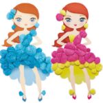 Κατασκευές με κάρτες και σφουγγαράκια από άμυλο καλαμποκιού 8τμχ. - Ρούχα & Μόδα Playmais - Image 6