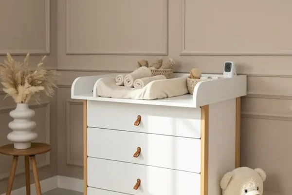 Βρεφική Συρταριέρα με Αποσπώμενη Αλλαξιέρα Scandi