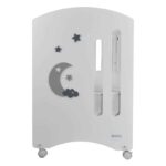 Βρεφικό Κρεβάτι με Συρτάρι  Azure White  60x130εκ.  450-02  Bebe Stars - Image 4