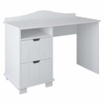 Γραφείο Lucky  με 2 Συρτάρια  White 120x53x86cm  BC70019 BabyCute