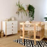 Βρεφική Συρταριέρα με Αποσπώμενη Αλλαξιέρα Scandi  White & Natural  85 x 80 x 50cm  SKANDI-1  Ingvart - Image 13