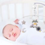 Μουσικό περιστρεφόμενο κρεβατιού Raccoon Bebe Stars - Image 5