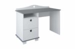Γραφείο Stars  με 2 Συρτάρια  White & Grey  120x53x86cm  BC70027  BabyCute