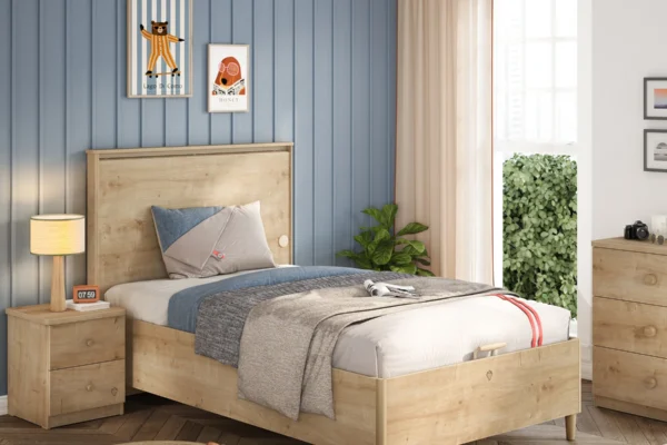 Παιδικό κρεβάτι με αποθηκευτικό χώρο Mocha