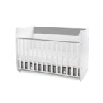 Βρεφικό κρεβάτι DREAM  70x140εκ. White & Stone Grey  10150440041A  Lorelli (Δώρο Πάντα Προστασίας) - Image 3