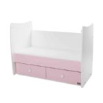 Βρεφικό κρεβάτι  MATRIX  White & Pink 10150600038P  Lorelli - Image 5