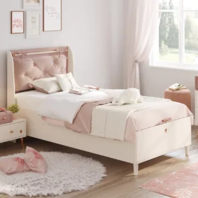 Παιδικό κρεβάτι ημίδιπλο με αποθηκευτικό χώρο