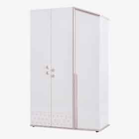 Ντουλάπα 3φυλλη Montessori Pink  64201 Kupa