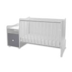 Πολυμορφικό βρεφικό κρεβάτι  TREND PLUS White & Stone Grey  10150590041P  Lorelli - Image 5