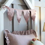 Διακοσμητική Γιρλάντα Υφασμάτινη  310cm  Antique Pink  Luletto