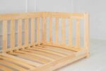 Kρεβάτι Παιδικό Montessori  Mila CPP  με κάγκελα  σε Φυσικό  Ξύλο  80×180cm  Adeko - Image 11