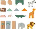 Ξύλινα τουβλάκια κατασκευών "Safari" 11699 Small Foot - Image 3