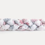 Πάντα  πλεξούδα Διπλή Velvet Flowers  400x15cm  Luletto - Image 4