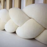 Πάντα  πλεξούδα Διπλή Velvet  Vanilla  400x15cm  Luletto - Image 3