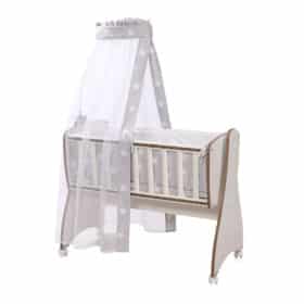 Σετ Προίκας Μωρού Για Λίκνο  7τεμ.  First Dreams  Grey Stars  20051163501  Lorelli