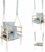 Κούνια Εσωτερικού Χώρου 3 σε 1 Grey H18026 Kruzzel - Image 3